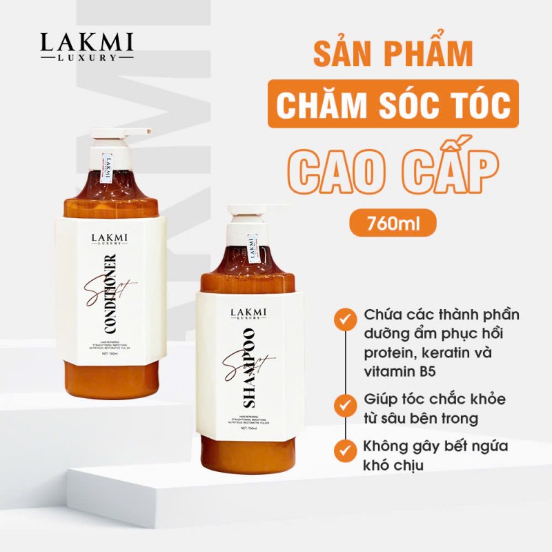 Gội xả Lakmi Luxury 760ml